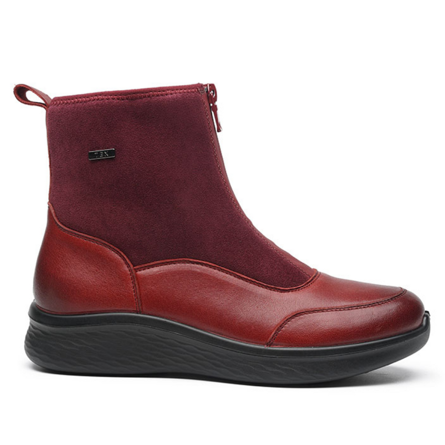 G-comfort P817 Ankle Boots-WINE H