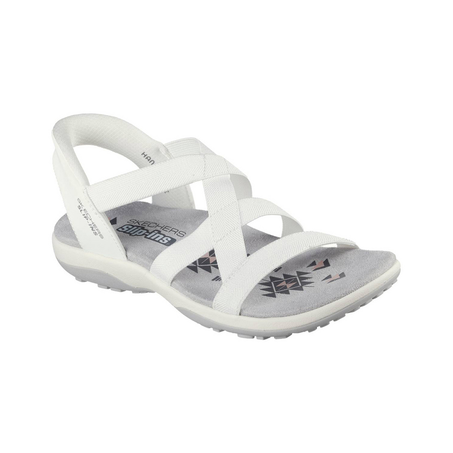 Skechers 163460 Ladies' Sandal-White