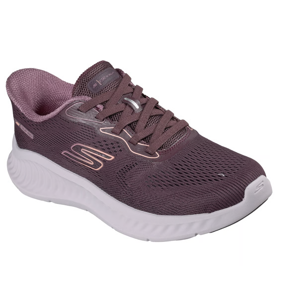 Skechers 125665 Ladies Trainer-Burgundy
