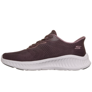 Skechers 125665 Ladies Trainer-Burgundy