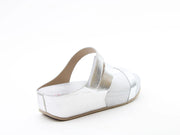 Heavenly Feet Saturn Mules-Silver