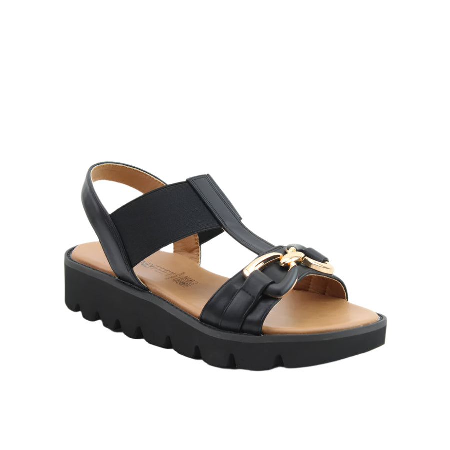 Heavenly Feet Lulu2 Sandal-Black
