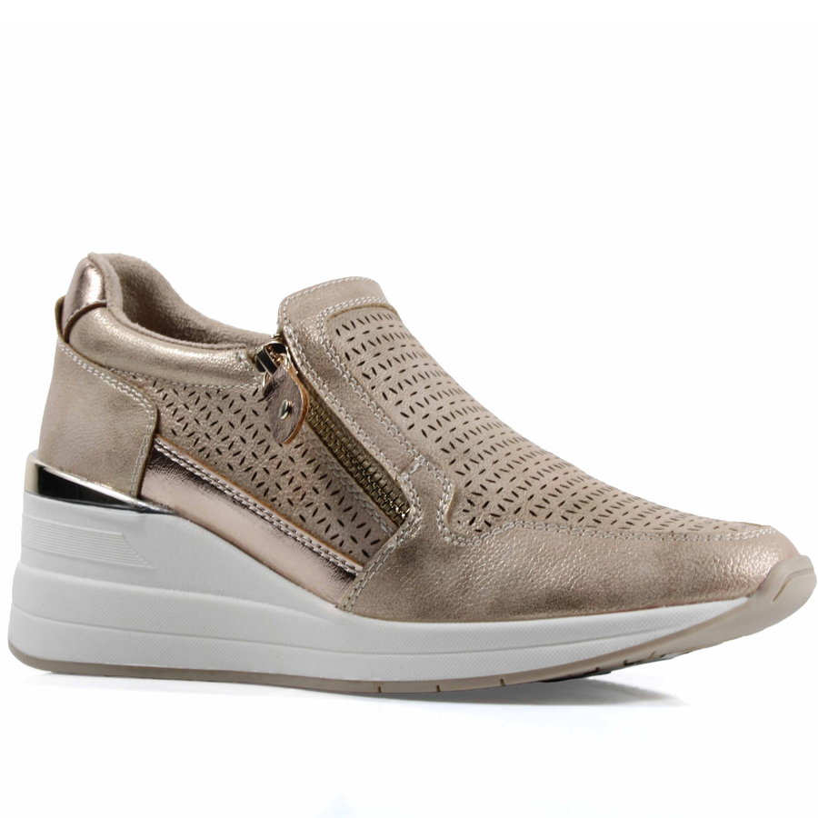 Susst Bianca26 Ladies Trainers-Gold