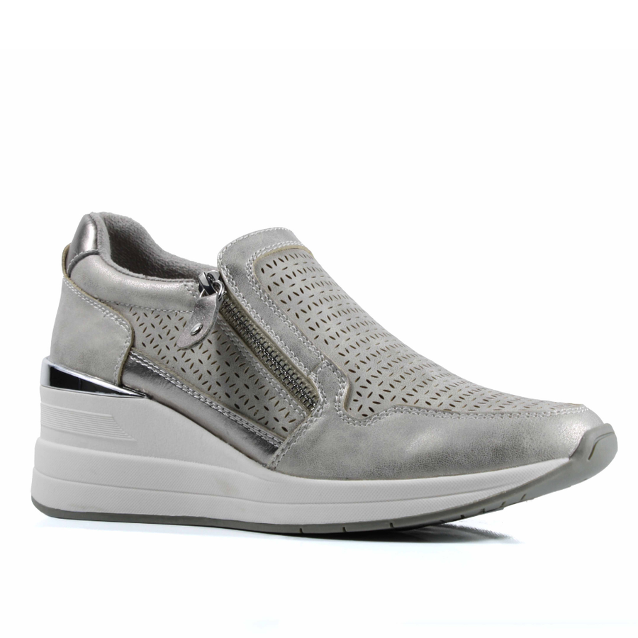 Susst Bianca26 Ladies Trainers-Silver
