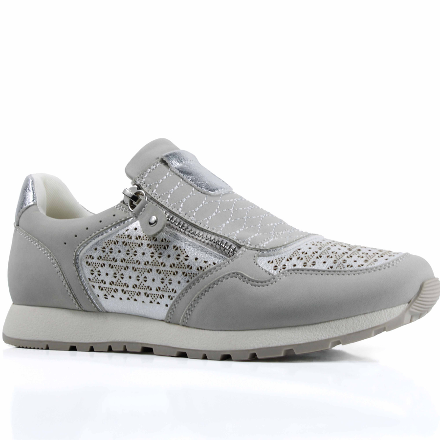 Susst Dizzy26 Ladies Trainers-Silver