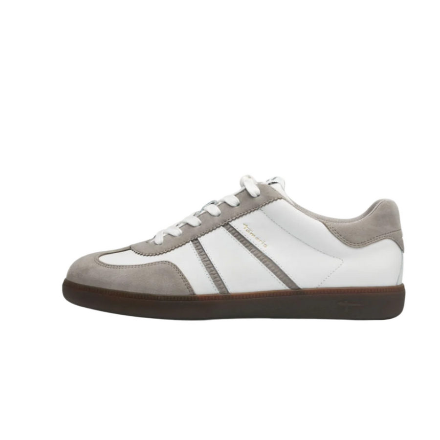 Tamaris 23624 Ladies Sneaker-Off White Combi