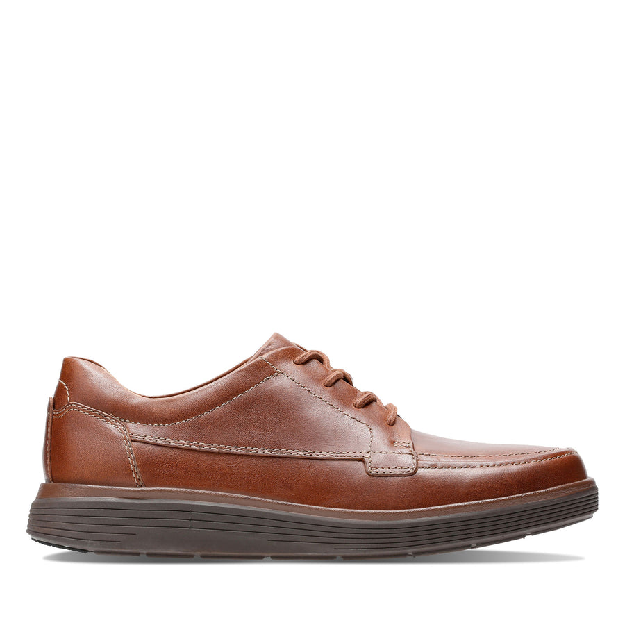Clarks 'Un Abode Ease' Shoe-Dark Tan Leather H